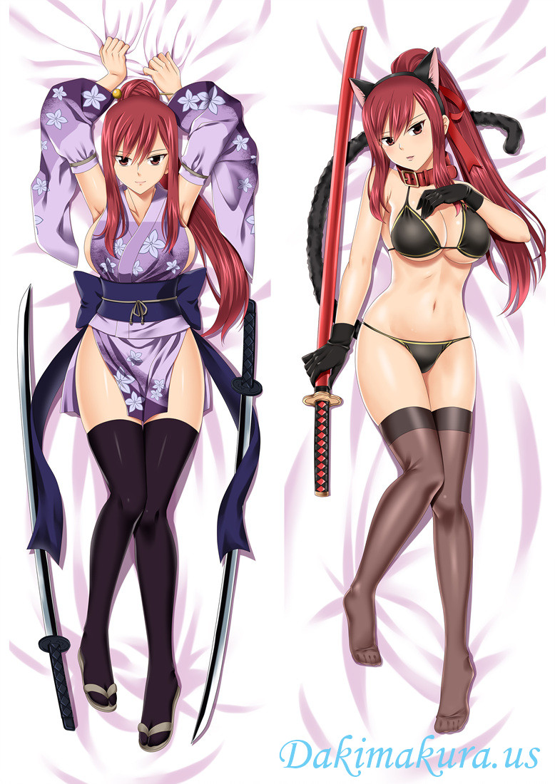 Fairy Tail Erza Scarlet Full body waifu japanese anime pillowcases